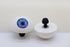 45mm Domed Puppet Eyes with Cabachon Iris - PINWHEEL - FurriFingers